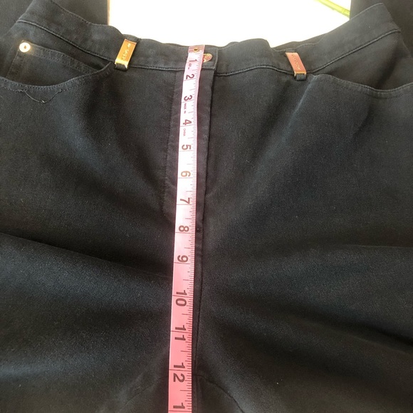 St.John Sport by Marie Gray Black Jeans Size:10 - Picture 6 of 10